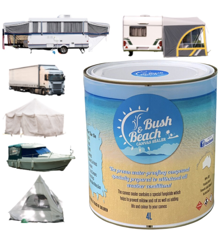 bush n beach canvas resealer waterproofer product